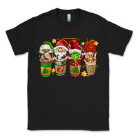 Black christmas coffee cups gnomies Classic Tee - FaDigitalArtStudio