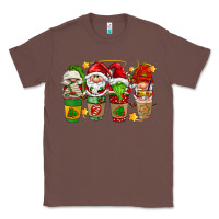 Chestnut christmas coffee cups gnomies Classic Tee - FaDigitalArtStudio