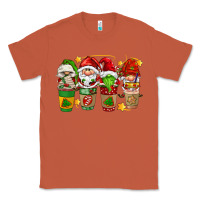 Copper christmas coffee cups gnomies Classic Tee - FaDigitalArtStudio