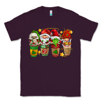 Plum christmas coffee cups gnomies Classic Tee - FaDigitalArtStudio