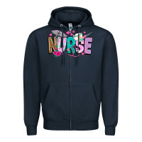 Navy nurse Zipper Hoodie - texasbilliewilder