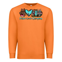 Carrot peace love camping Premium Sweatshirt - JahusDesignShop
