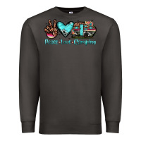Smoke peace love camping Premium Sweatshirt - JahusDesignShop