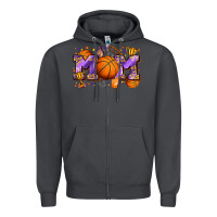 Smoke mom basketball Zipper Hoodie - Zillion Design Studio