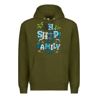 Oh Ship Its A Family Trip Premium Hoodie | Teevron