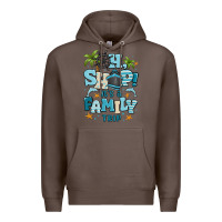 Coffee oh ship its a family trip Premium Hoodie - MaliasSmallBusiness
