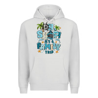 Dove Grey oh ship its a family trip Premium Hoodie - MaliasSmallBusiness
