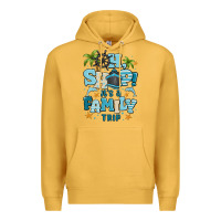 Mustard oh ship its a family trip Premium Hoodie - MaliasSmallBusiness