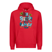 Red oh ship its a family trip Premium Hoodie - MaliasSmallBusiness