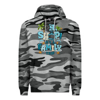 Slate Camo oh ship its a family trip Premium Hoodie - MaliasSmallBusiness