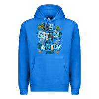 True Royal oh ship its a family trip Premium Hoodie - MaliasSmallBusiness