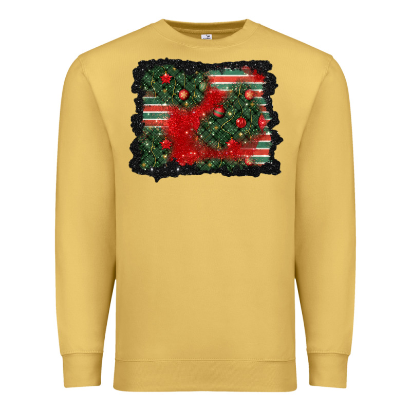 Christmas Ornament Background Premium Sweatshirt by BundleAndBundleShop | Teevron
