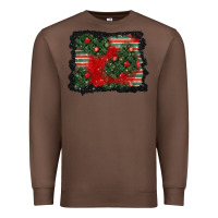 Chestnut christmas ornament background Premium Sweatshirt - BundleAndBundleShop