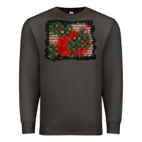 Smoke christmas ornament background Premium Sweatshirt - BundleAndBundleShop