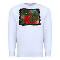 White christmas ornament background Premium Sweatshirt - BundleAndBundleShop