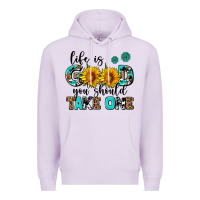 Lilac life is good you should get one Premium Hoodie - AdoDesignShop