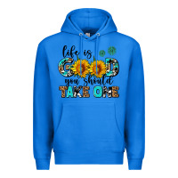 True Royal life is good you should get one Premium Hoodie - AdoDesignShop