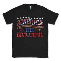 Black America the beautiful Classic Tee - texasbilliewilder
