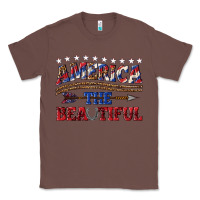 Chestnut America the beautiful Classic Tee - texasbilliewilder