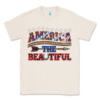 Natural America the beautiful Classic Tee - texasbilliewilder