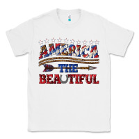 White America the beautiful Classic Tee - texasbilliewilder