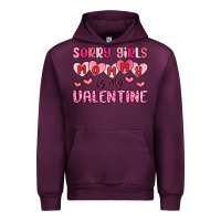 Mauve Wine sorry girls mommy is my valentine Urban Hoodie - MaliasSmallBusiness