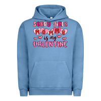 Pigment Pebble Blue sorry girls mommy is my valentine Urban Hoodie - MaliasSmallBusiness