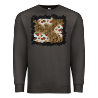 Smoke christmas mistletoe background Premium Sweatshirt - BundleAndBundleShop