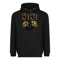 Black gigi of both Heavyweight Hoodie - CowhideDigitalArt