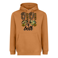 Meerkat gigi of both Heavyweight Hoodie - CowhideDigitalArt