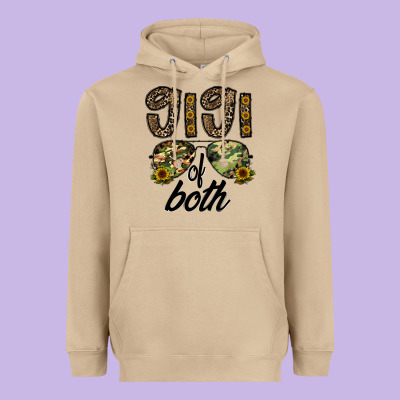 Gigi Of Both Heavyweight Hoodie Designed By Cowhidedigitalart