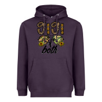 Plum gigi of both Heavyweight Hoodie - CowhideDigitalArt