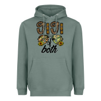 Sage gigi of both Heavyweight Hoodie - CowhideDigitalArt