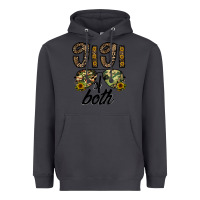 Smoke gigi of both Heavyweight Hoodie - CowhideDigitalArt