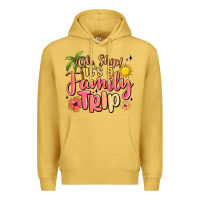 Antique Gold oh ship its a family trip summer vacation Premium Hoodie - MaliasSmallBusiness