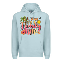 Blue Mist oh ship its a family trip summer vacation Premium Hoodie - MaliasSmallBusiness