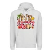 Dove Grey oh ship its a family trip summer vacation Premium Hoodie - MaliasSmallBusiness