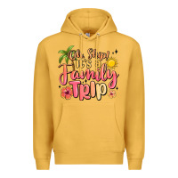 Mustard oh ship its a family trip summer vacation Premium Hoodie - MaliasSmallBusiness