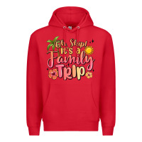 Red oh ship its a family trip summer vacation Premium Hoodie - MaliasSmallBusiness