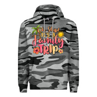 Slate Camo oh ship its a family trip summer vacation Premium Hoodie - MaliasSmallBusiness