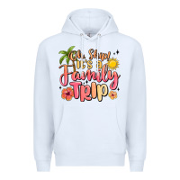 White oh ship its a family trip summer vacation Premium Hoodie - MaliasSmallBusiness