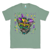 Sage mardi gras mask french bulldog Classic Tee - RanaPortraitStore
