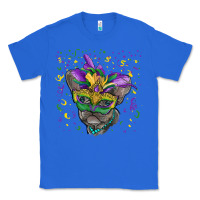 True Royal mardi gras mask french bulldog Classic Tee - RanaPortraitStore