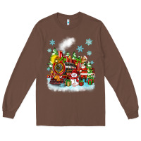 Chestnut christmas polar express santa Long Sleeve Tee - Zillion Design Studio