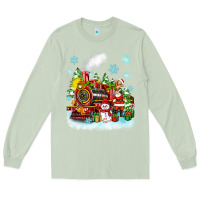 Matcha christmas polar express santa Long Sleeve Tee - Zillion Design Studio