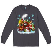 Smoke christmas polar express santa Long Sleeve Tee - Zillion Design Studio