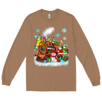 Toasted Coconut christmas polar express santa Long Sleeve Tee - Zillion Design Studio