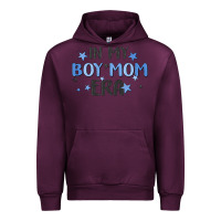 Mauve Wine in my boy mom era Urban Hoodie - MaliasSmallBusiness