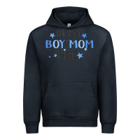 Navy in my boy mom era Urban Hoodie - MaliasSmallBusiness
