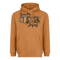 Meerkat give me coffee jesus Heavyweight Hoodie - CowhideDigitalArt